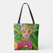 De Jaguar boodschappentas Tote Bag (Achterkant)