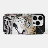 De Jaguar ~ gekleurd iPhone Hoesje (Achterkant horizontaal)