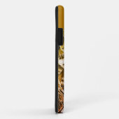 De Jaguar (goud/rood) Case-Mate iPhone Case (Achterkant/rechts)