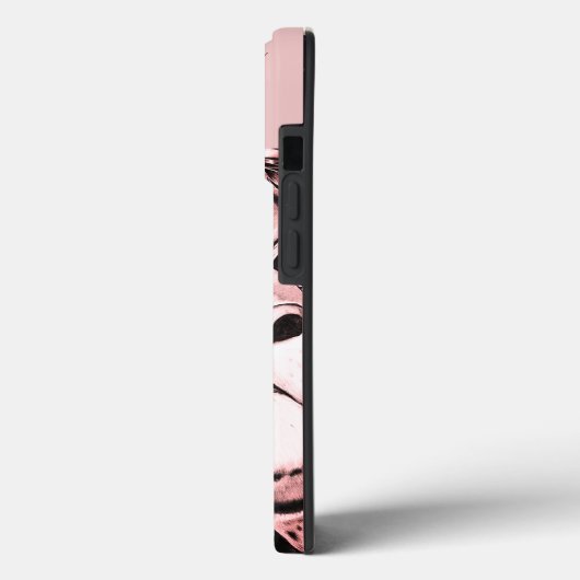 De Jaguar (roze) Case-Mate iPhone Case (Achterkant / Links)
