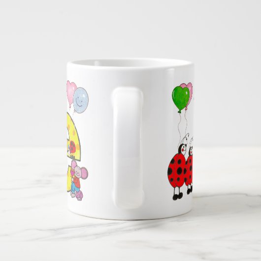 De Jaime Jumbo-Mok Grote Koffiekop (Achterkant)