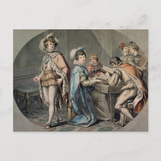 De jaloezie van Darnley Briefkaart (Voorkant)