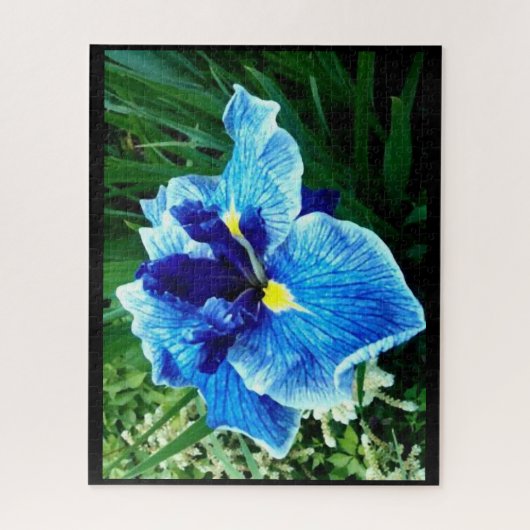 DE JAPANESE IRIS-STROOM LEGPUZZEL (Verticaal)