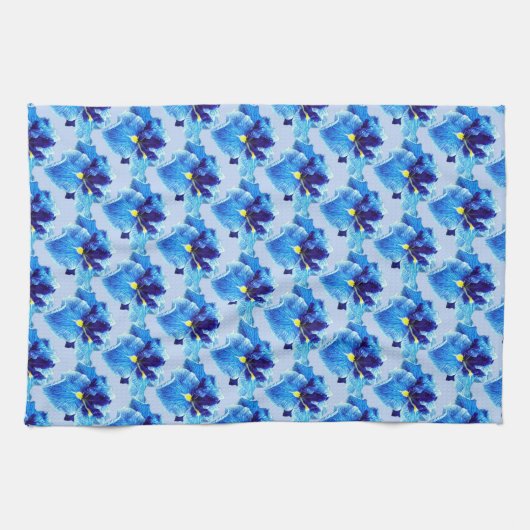 DE JAPANESE IRIS-STROOM THEEDOEK (Horizontaal)