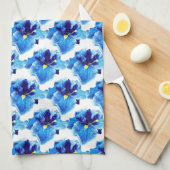 DE JAPANESE IRIS-STROOM THEEDOEK (Quarter Fold)