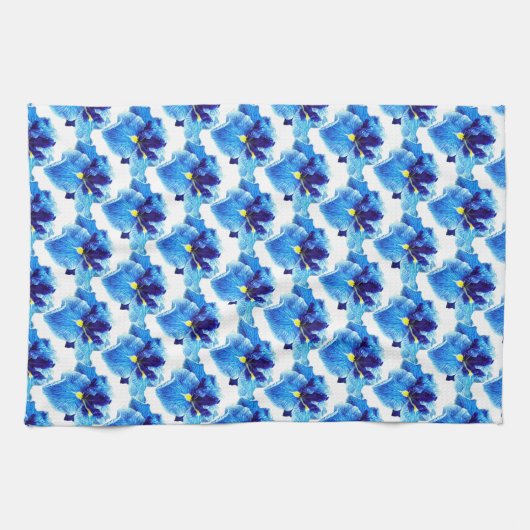 DE JAPANESE IRIS-STROOM THEEDOEK (Horizontaal)