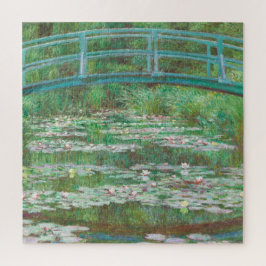 "DE JAPANESE VOETBRIDGE" VAN CLAUDE MONET PUZZZL LEGPUZZEL