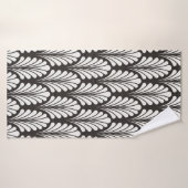 De Japanse  Achtergrond van de Ornamental. Art Dec Badhanddoek (Badhanddoek)