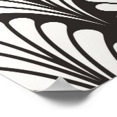 De Japanse Achtergrond van de Ornamental. Art Dec Poster (Hoek)