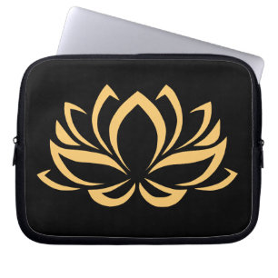 De Japanse Bloesem van de Bloem van Lotus Laptop Sleeve
