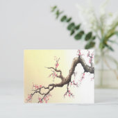 De Japanse Bloesems van de Kers Briefkaart (Staand voorkant)