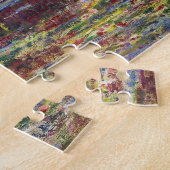 De Japanse Bridge Claude Monet cool, oud, meester Legpuzzel (Zijkant)
