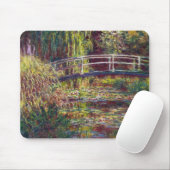 De Japanse Bridge Claude Monet cool, oud, meester Muismat (Met muis)