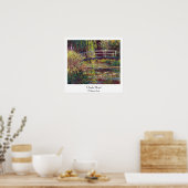 De Japanse Bridge Claude Monet cool, oud, meester Poster (Keuken)