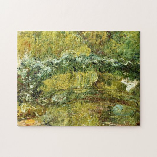 De Japanse Bridge Claude Monet Fine Art Legpuzzel (Horizontaal)