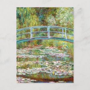 De Japanse brug 1899 Claude Monet Briefkaart