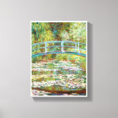 De Japanse brug 1899 Claude Monet Canvas Afdruk (Voorkant)
