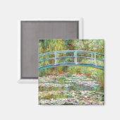 De Japanse brug 1899 Claude Monet Magneet (Voorkant / Achterkant)