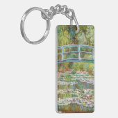 De Japanse brug 1899 Claude Monet Sleutelhanger (Voorkant Links)