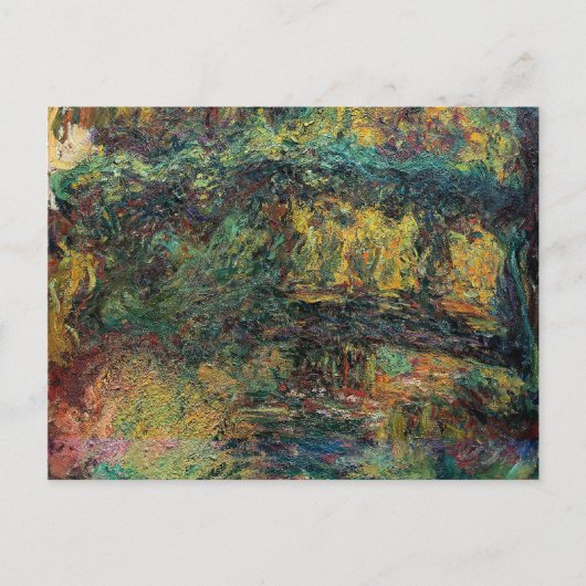 De Japanse Brug - Claude Monet Briefkaart (Voorkant)