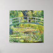 De Japanse Brug - Claude Monet Canvas Afdruk (Voorkant)