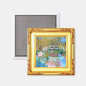 De Japanse Brug door Claude Monet Magnet (Voorkant / Achterkant)