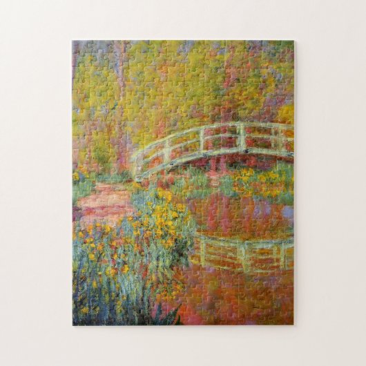 De Japanse Brug Monet Fine Art Legpuzzel (Verticaal)