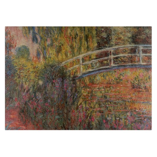 De Japanse brug of de Lily Pond | landschap Snijplank (Voorkant)