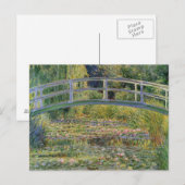 De Japanse brug van Claude Monet Briefkaart (Voorkant / Achterkant)