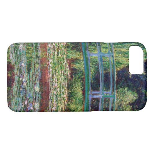 De Japanse brug (Water-Lily Pond), Monet Case-Mate iPhone Case (Achterkant (Horizontaal))