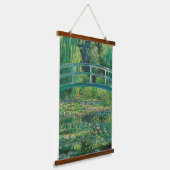 De Japanse brug (Water-Lily Pond), Monet Hangend Wandkleed (Gebogen)