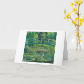 De Japanse brug (Water-Lily Pond), Monet Kaart (Gele Bloem)