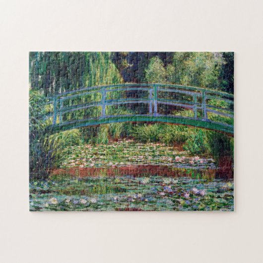 De Japanse brug (Water-Lily Pond), Monet Legpuzzel (Horizontaal)