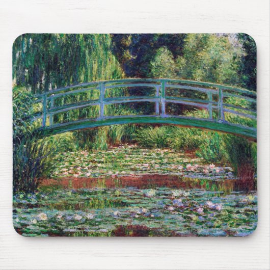 De Japanse brug (Water-Lily Pond), Monet Muismat (Voorkant)