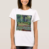 De Japanse brug (Water-Lily Pond), Monet T-shirt (Voorkant)