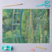 De Japanse brug (Water-Lily Pond), Monet Tissuepapier (Craft)