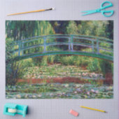 De Japanse brug (Water-Lily Pond), Monet Tissuepapier (Craft)