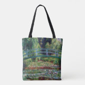 De Japanse brug (Water-Lily Pond), Monet Tote Bag (Achterkant)