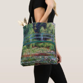 De Japanse brug (Water-Lily Pond), Monet Tote Bag (Dichtbij)