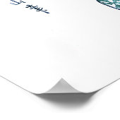 De Japanse Druk van de Houtsnede van komachi Poster (Hoek)