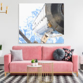 De Japanse drukmodule Kibo Canvas Afdruk (Insitu (Woonkamer))