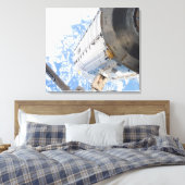 De Japanse drukmodule Kibo Canvas Afdruk (Insitu (Slaapkamer))