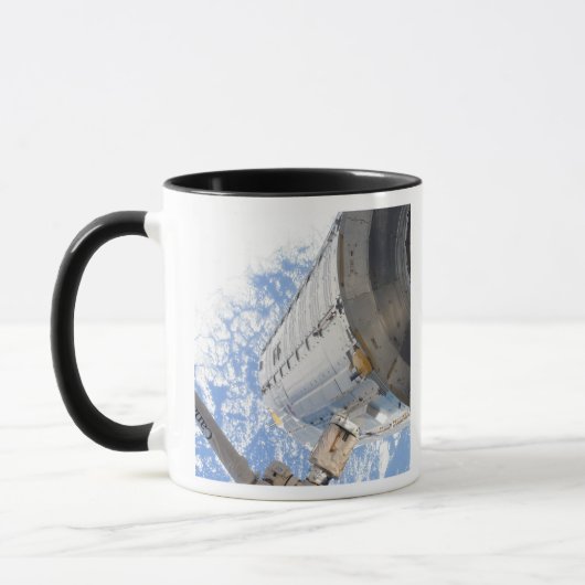 De Japanse drukmodule Kibo Mok (Links)