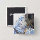 De Japanse drukmodule Kibo Vierkante Button 5,1 Cm (Voorkant /achterkant)