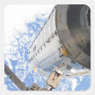 De Japanse drukmodule Kibo Vierkante Sticker