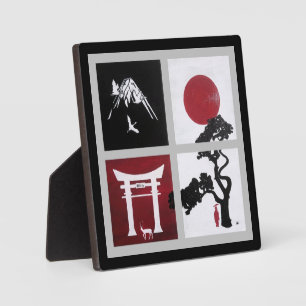 De Japanse Geest Schilderij door Alfred Fox Fotoplaat