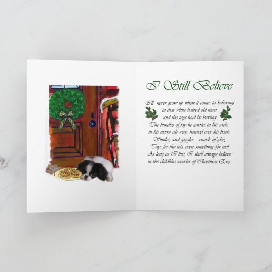 De Japanse Giften van Kerstmis van de Kin Feestdagen Kaart (Binnen)