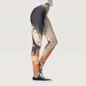 De Japanse Kunst van Utamaro leggings (Rechts)