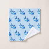 DE JAPANSE LISBLOEM BAD HANDDOEK (Wasdoekje)