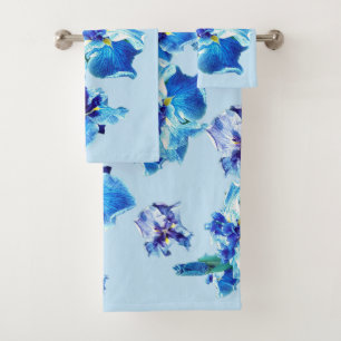 DE JAPANSE LISBLOEM BAD HANDDOEK